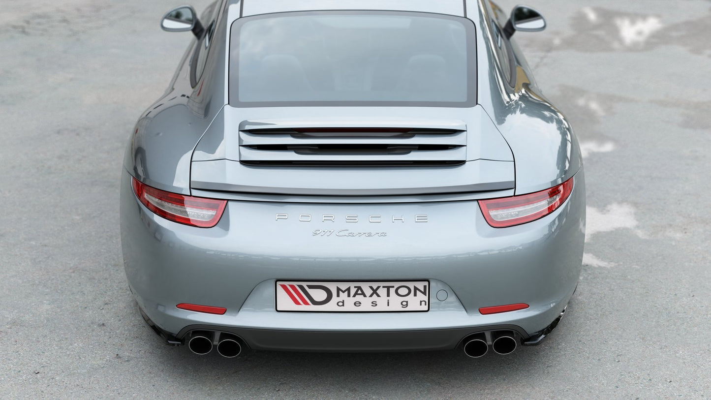 Spoiler CAP für Porsche 911 Carrera 991 schwarz matt