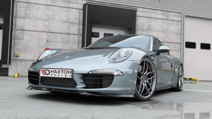Front Ansatz V.1 für Porsche 911 Carrera 991 schwarz matt