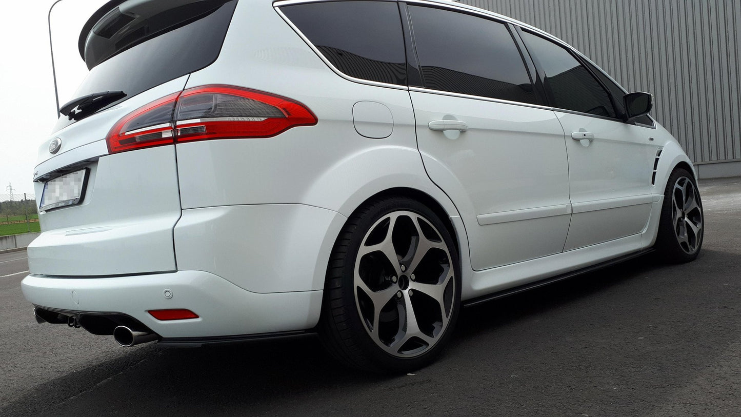 Seitenschweller Ansatz für Ford S-Max Titanium Mk1 FL Carbon Look