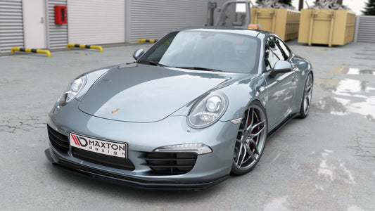 Front Ansatz V.2 für Porsche 911 Carrera 991 schwarz Hochglanz