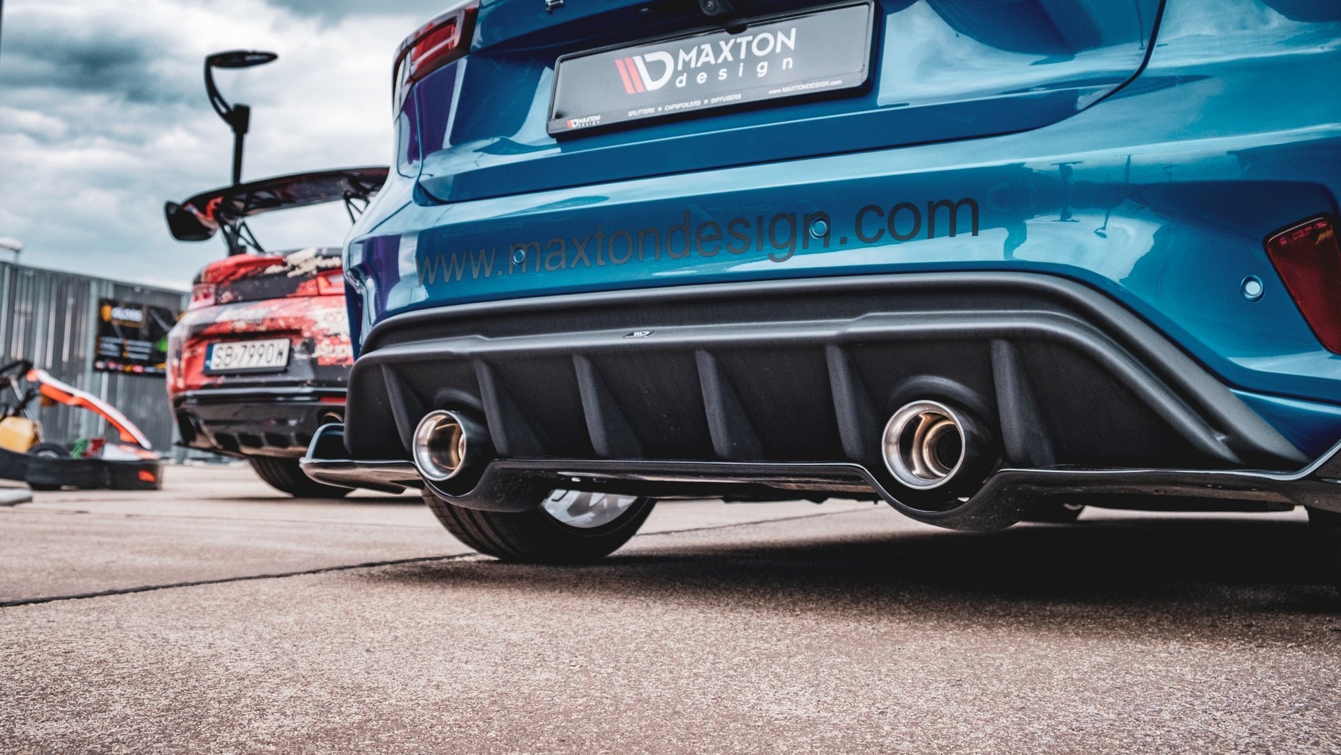Heck Diffusor Ford Focus Mk4 St-line