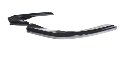 Heck Ansatz Flaps Diffusor für MERCEDES- BENZ C43 AMG W205 Carbon Look