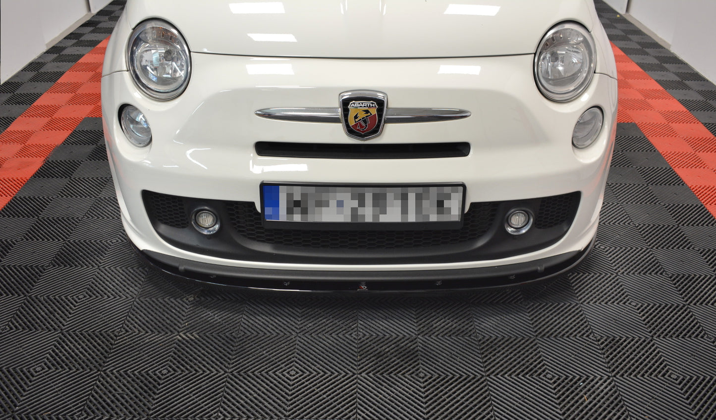 Front Ansatz für FIAT 500 ABARTH MK1 Carbon Look