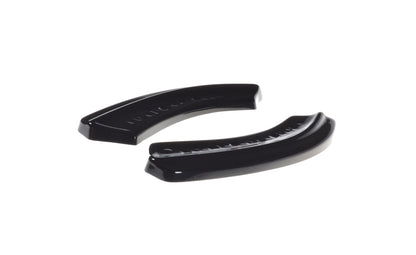 Heck Ansatz Flaps Diffusor für Ford Fiesta ST Mk6 Carbon Look