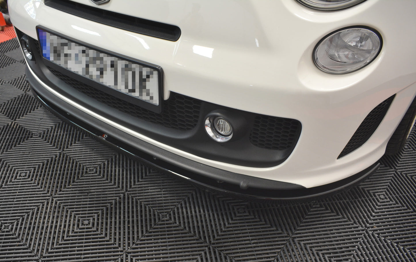 Front Ansatz für FIAT 500 ABARTH MK1 Carbon Look