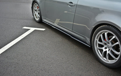 Seitenschweller Ansatz für INFINITI G35 COUPE Carbon Look