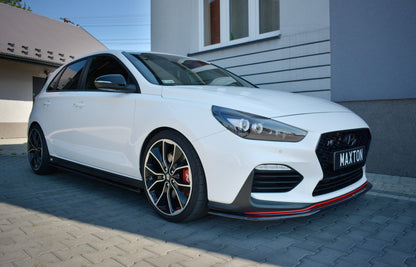 Front Splitter V.2 Hyundai I30 N Mk3 Hatchback / Fastback schwarz matt