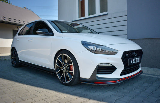 Front Splitter V.2 Hyundai I30 N Mk3 Hatchback / Fastback schwarz matt