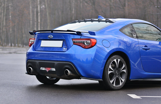 Spoiler CAP V.2 für SUBARU BRZ/ TOYOTA GT86 FACELIFT   schwarz matt