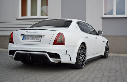 Seitenschweller Ansatz für MASERATI QUATTROPORTE MK5 FACELIFT Carbon Look
