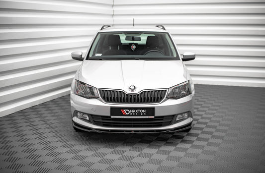 Front Ansatz V.2 für Skoda Fabia Mk3 Carbon Look