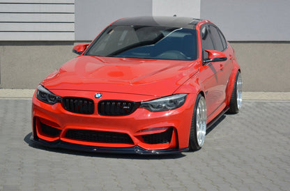 Front Ansatz V.1 für BMW M3 F80  schwarz matt