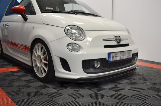 Front Ansatz für FIAT 500 ABARTH MK1 Carbon Look