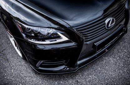 Front Ansatz für Lexus LS Mk4 Facelift schwarz matt