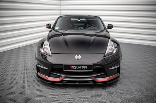 Front Ansatz V.2 für Nissan 370Z Nismo Facelift Carbon Look
