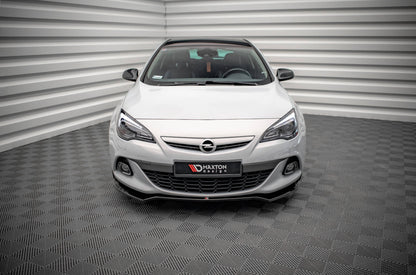 Front Ansatz V.2 für Opel Astra GTC OPC-Line J Carbon Look