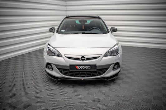 Front Ansatz V.2 für Opel Astra GTC OPC-Line J Carbon Look