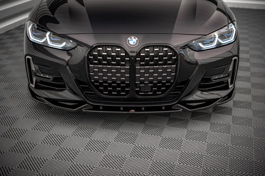 Front Ansatz V.2 für BMW 4er M-Paket G22 Carbon Look