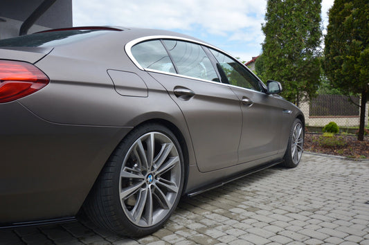 Seitenschweller Ansatz für BMW 6er GRAN COUPÉ Carbon Look