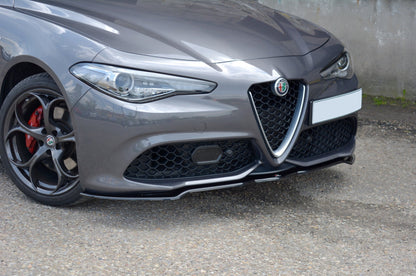 Front Ansatz V.1 für ALFA ROMEO GIULIA VELOCE Carbon Look