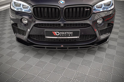Front Ansatz V.2 für BMW X5 M F15 schwarz matt