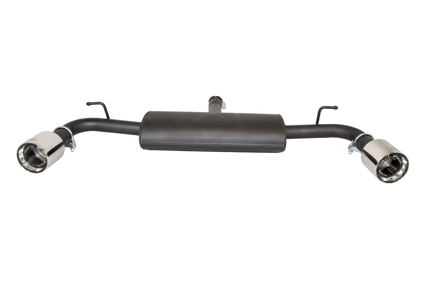 Diffusor Heck Ansatz für Ford Focus ST-Line Mk4 schwarz Hochglanz