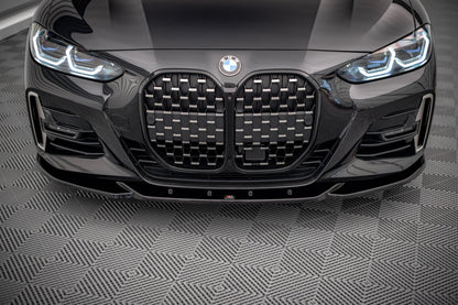 Front Ansatz V.4 für BMW 4er M-Paket G22 Carbon Look