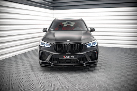 Front Ansatz V.1 für BMW  X5M F95 schwarz matt