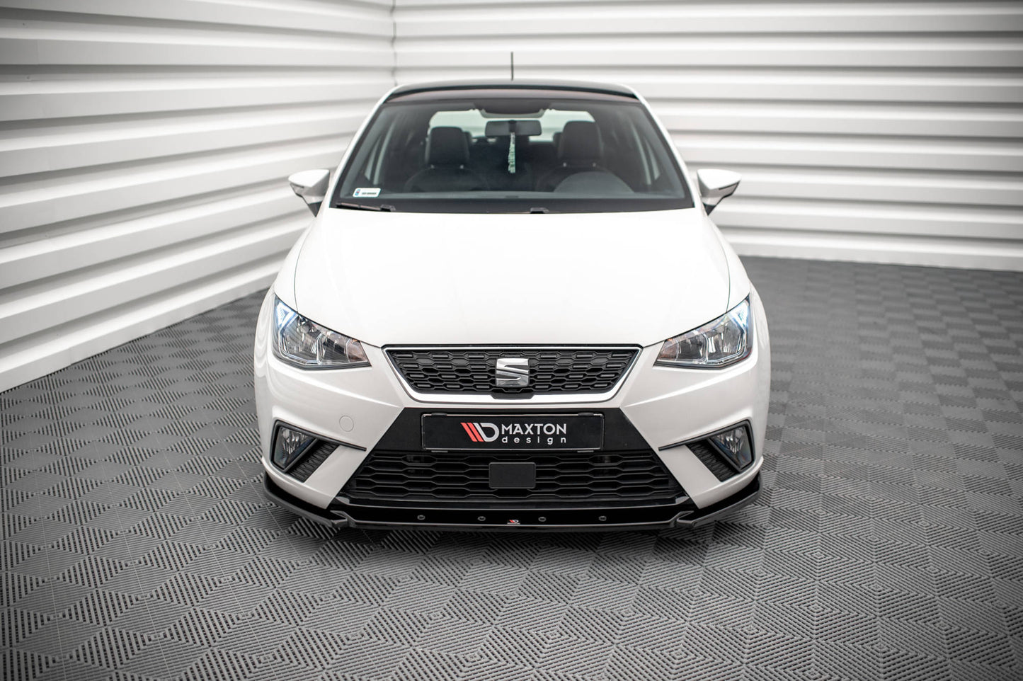 Front Ansatz V.2 für Seat Ibiza FR/ Standard Mk5 schwarz matt