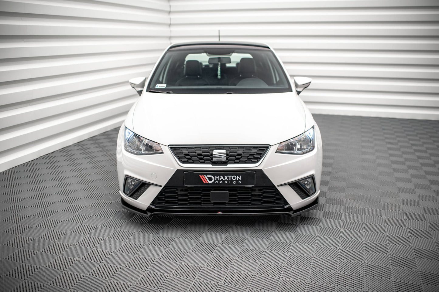 Front Ansatz V.3 für Seat Ibiza FR/ Standard Mk5 schwarz matt