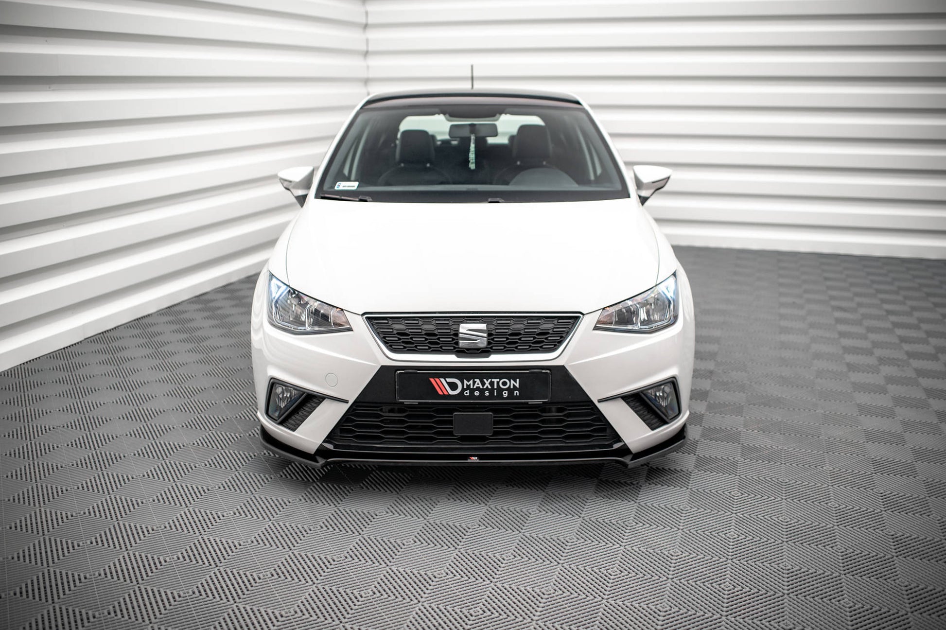 Front Ansatz V.3 für Seat Ibiza FR/ Standard Mk5 schwarz matt