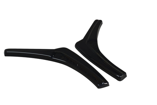 Heck Ansatz Flaps Diffusor V.2 für BMW 1er F20/F21 M-POWER FACELIFT schwarz matt