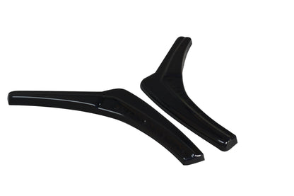 Heck Ansatz Flaps Diffusor V.2 für BMW 1er F20/F21 M-POWER FACELIFT schwarz Hochglanz