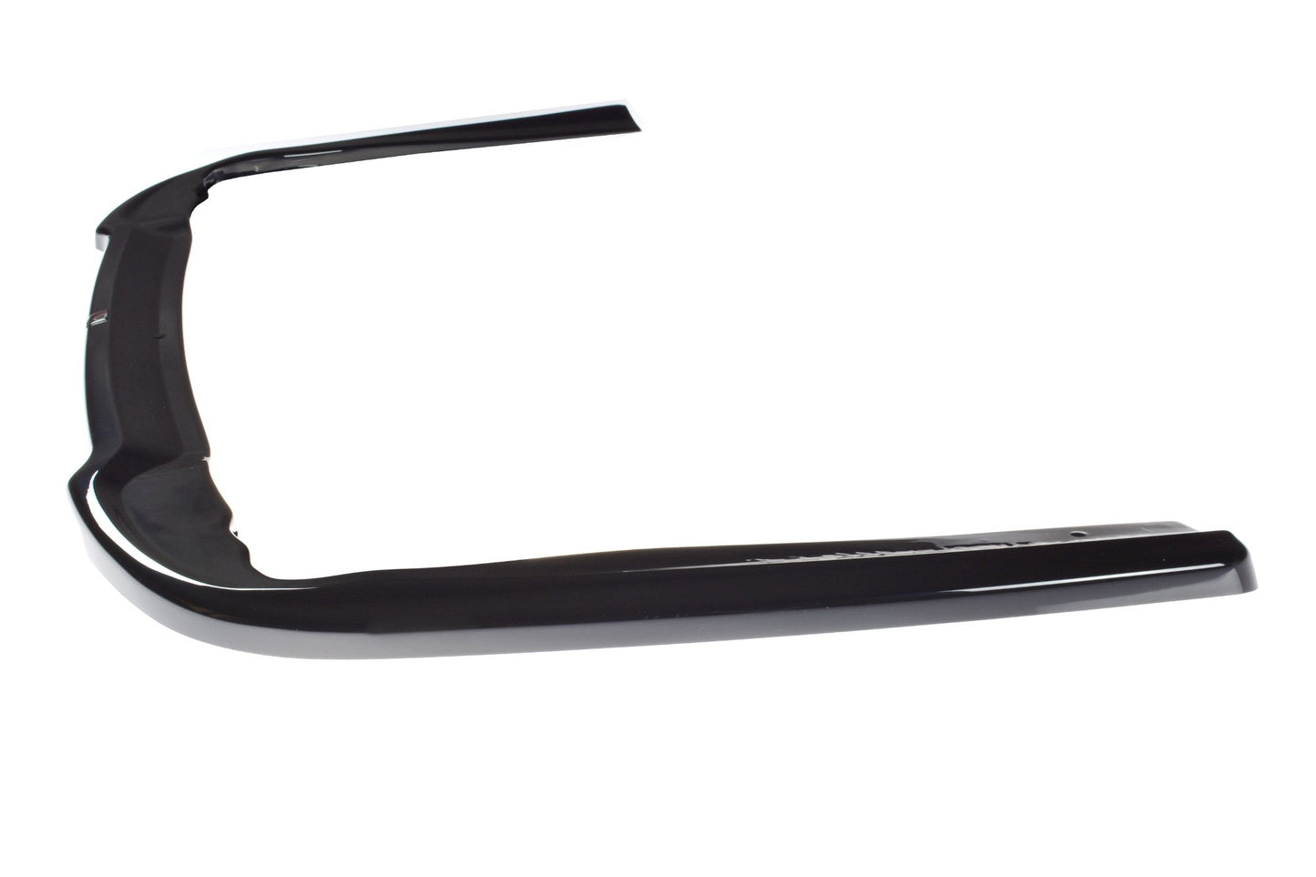 Mittlerer Diffusor Heck Ansatz für Mercedes S-KLASSE AMG-LINE W222 schwarz Hochglanz