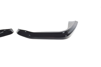 Heck Ansatz Flaps Diffusor für Mercedes-Benz E43 AMG / AMG-Line W213 schwarz Hochglanz