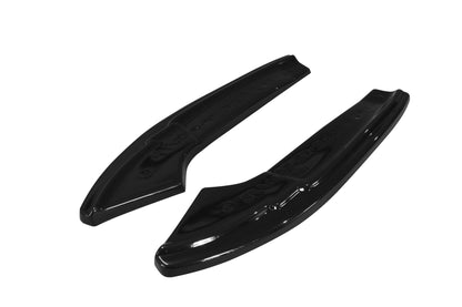 Heck Ansatz Flaps Diffusor für Audi A5 S-Line F5 Sportback  schwarz matt