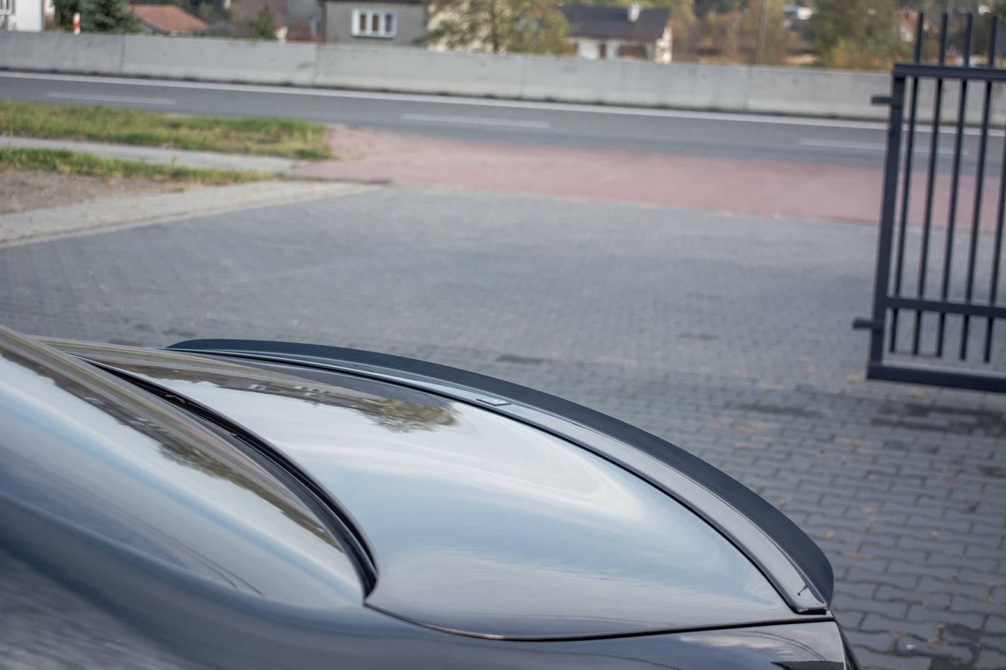 Spoiler CAP für Mercedes-Benz E-Klasse W213 AMG-Line schwarz Hochglanz