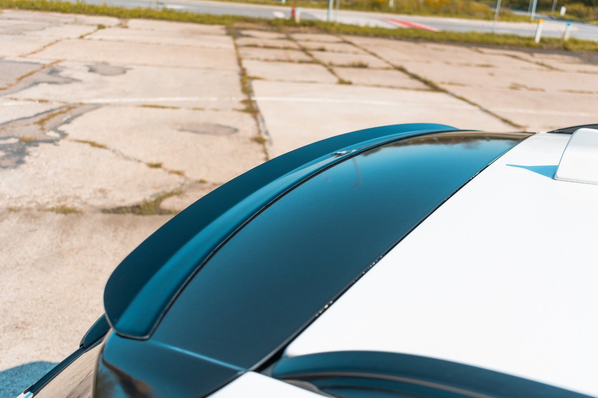 Spoiler CAP für BMW X3 F25 M-Paket Facelift  Carbon Look