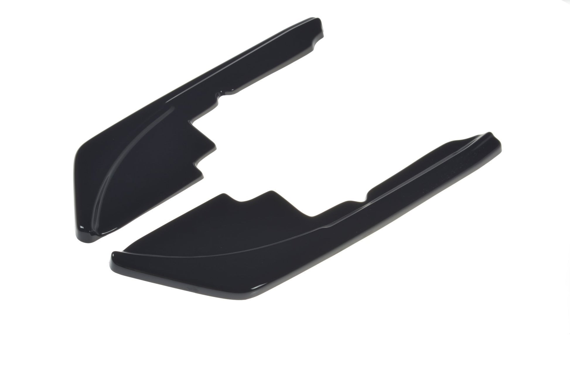 Heck Ansatz Flaps Diffusor für Peugeot 508 SW Mk2 schwarz matt