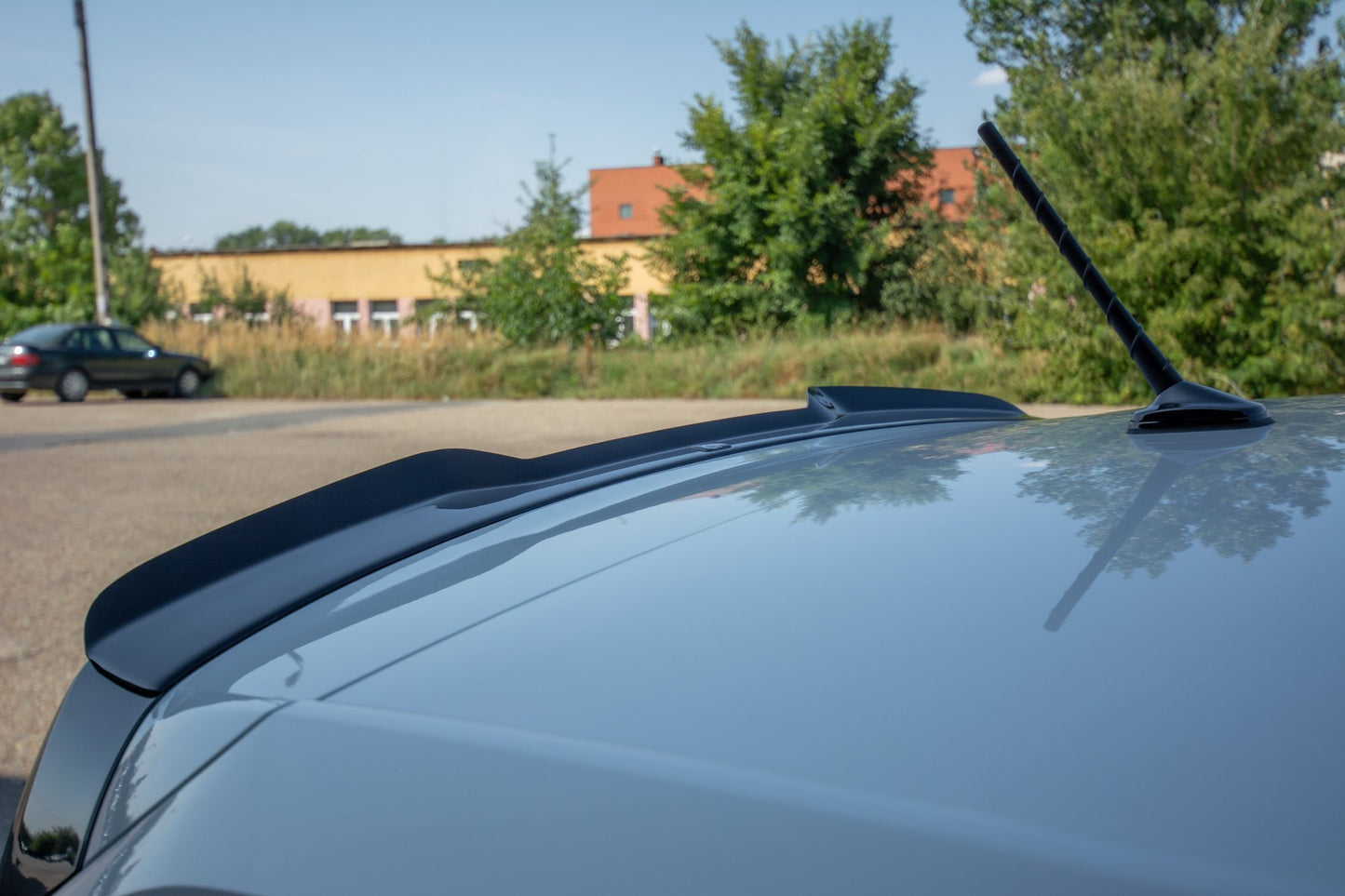 Spoiler CAP für VW POLO MK6 GTI Carbon Look