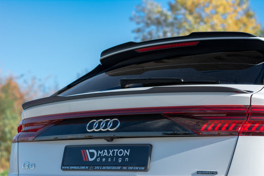Spoiler CAP V.2 für Audi Q8 S-line schwarz Hochglanz