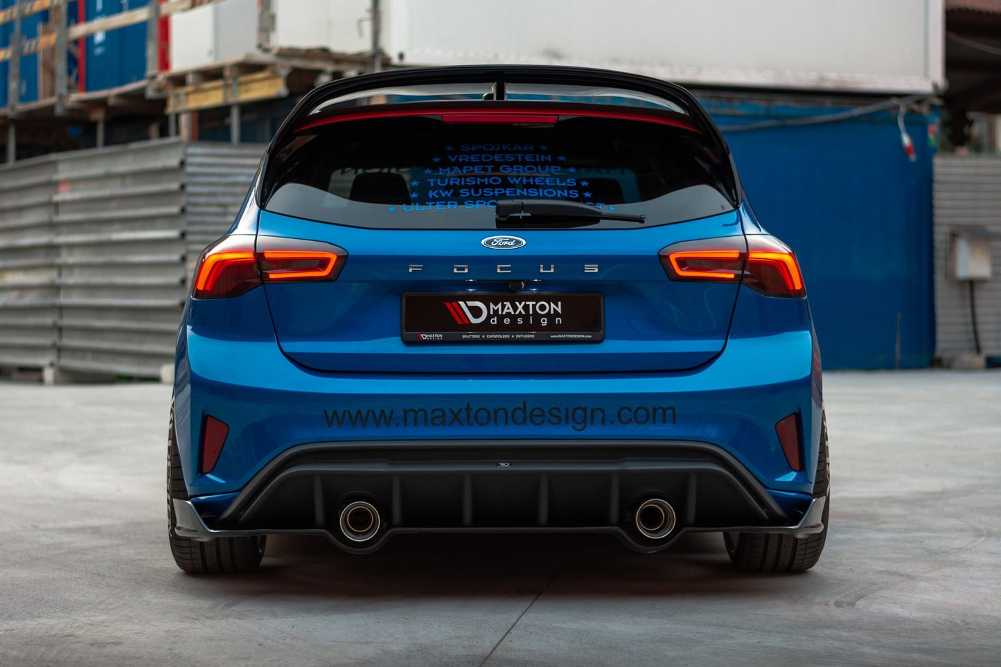 Heck Diffusor Ford Focus Mk4 St-line