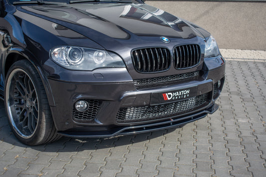 Front Ansatz für  BMW X5 E70 Facelift M Paket Carbon Look