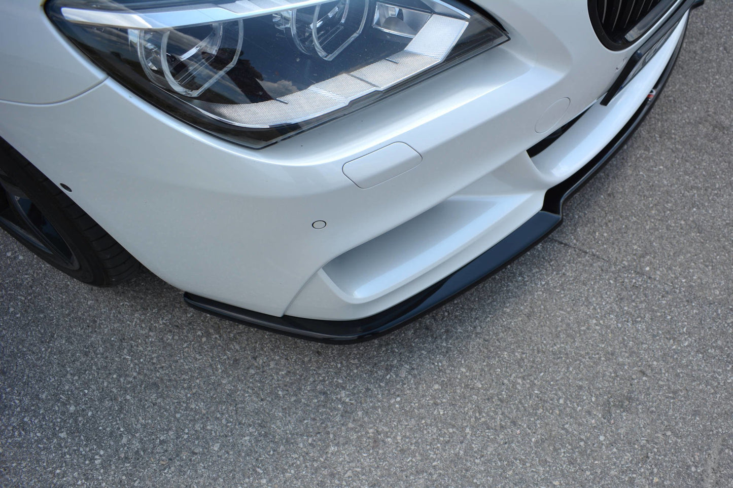 Front Ansatz für BMW 6er Gran Coupé M Paket schwarz matt