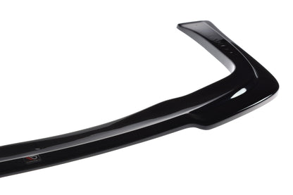 Mittlerer Diffusor Heck Ansatz für MASERATI QUATTROPORTE MK5 FACELIFT schwarz matt