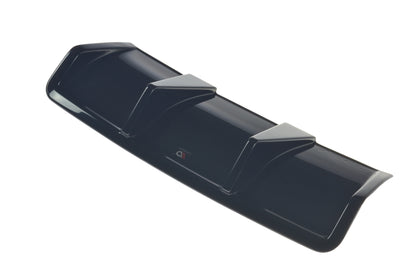 Diffusor Heck Ansatz für Audi TT RS 8S schwarz matt
