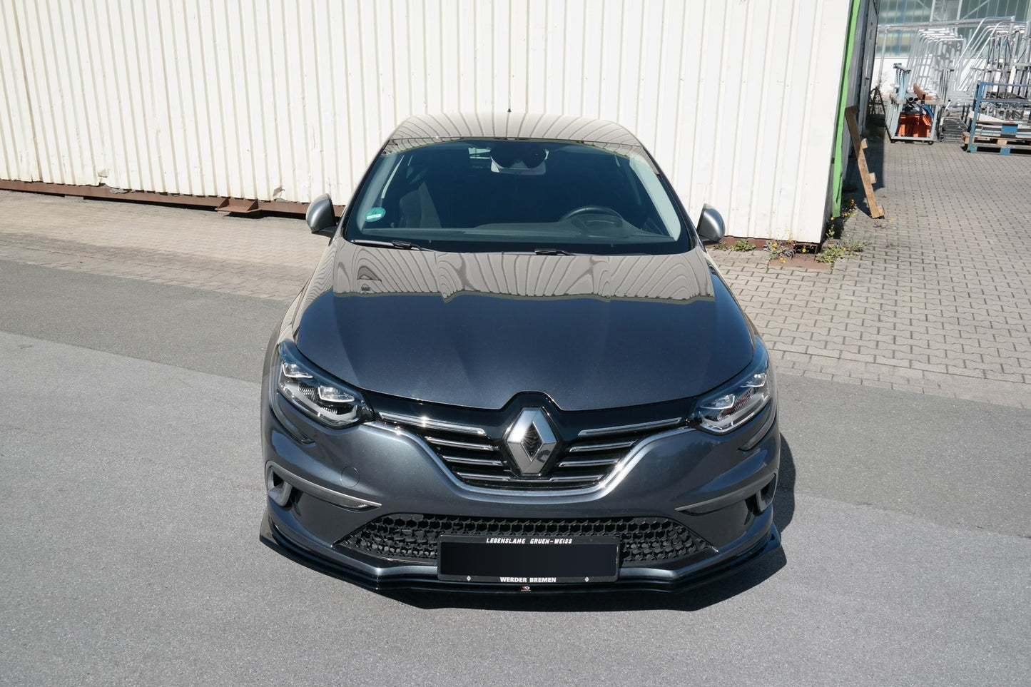 Front Ansatz für Renault Megane Mk.4 GT-Line schwarz matt