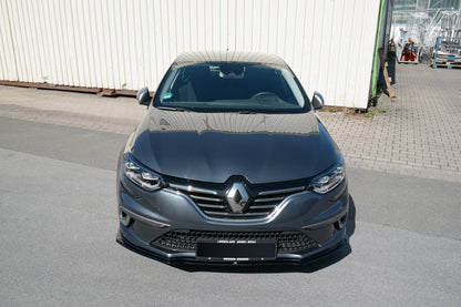 Front Ansatz für Renault Megane Mk.4 GT-Line schwarz matt