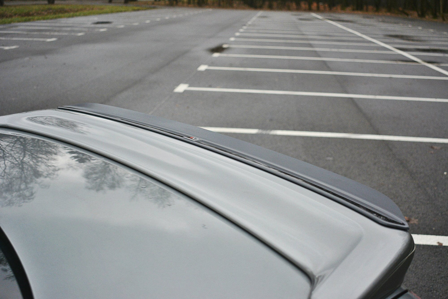 Spoiler CAP für INFINITI G35 COUPE schwarz matt