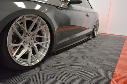 Seitenschweller Ansatz für Audi S5 / A5 S-Line F5 Coupe